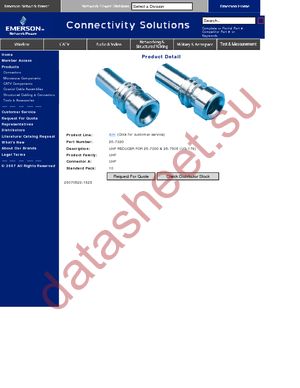 25-7320 datasheet  